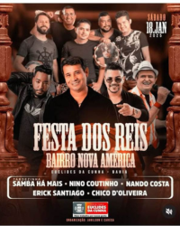 festa dos santos reis nova america 2025