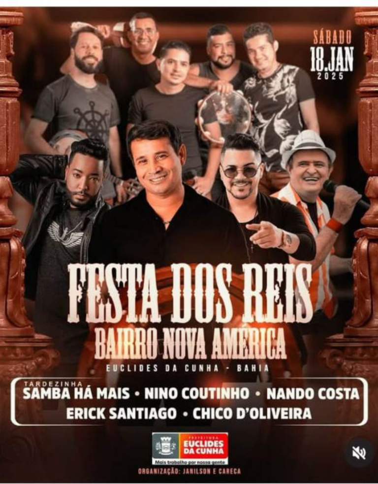 FESTA DOS SANTOS REIS NO BAIRRO NOVA AMÉRICA 2025